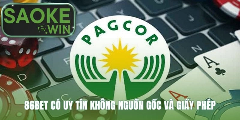 Phân tích uy tín 86Bet qua yếu tố giấy phép chưa minh bạch